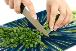 SKÄRBRÄDA I GLAS 52x40 STJÄRNOR