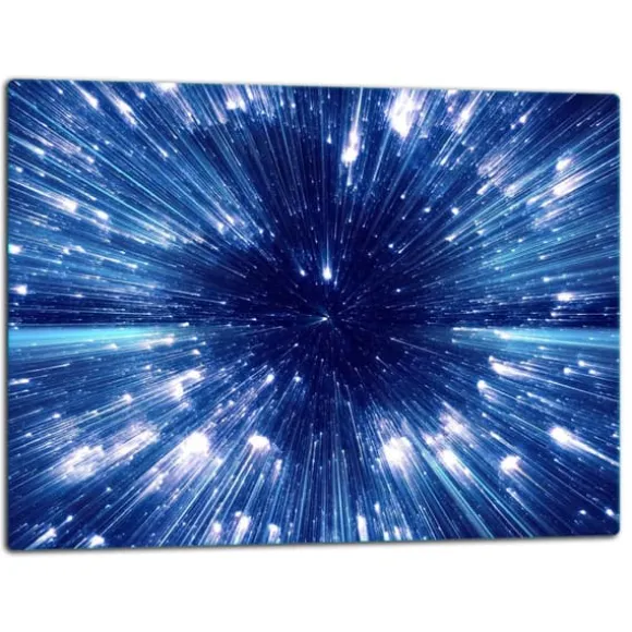 SKÄRBRÄDA I GLAS 52x40 STJÄRNOR