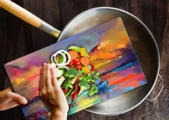 SKÄRBRÄDA I GLAS 52X30 TABLETTER