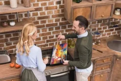 SKÄRBRÄDA I GLAS 52X30 TABLETTER