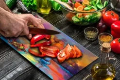 SKÄRBRÄDA I GLAS 52X30 TABLETTER