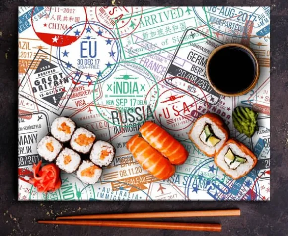 SKÄRBRÄDA I GLAS 52x40 TAPET