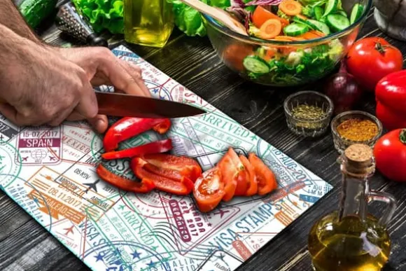 SKÄRBRÄDA I GLAS 52x40 TAPET