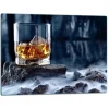 SKÄRBRÄDA I GLAS 52x40 WHISKY