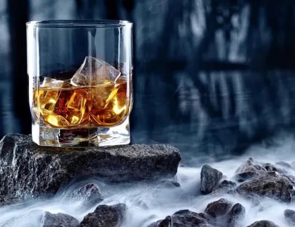 SKÄRBRÄDA I GLAS 52x40 WHISKY