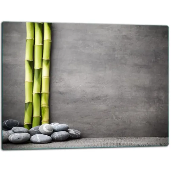 SKÄRBRÄDA I GLASPLATTA 52x40 BAMBU