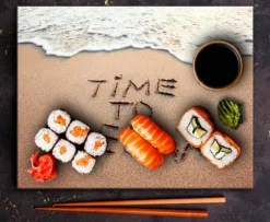 SKÄRBRÄDA I GLASPLATTA 52x40 BEACH