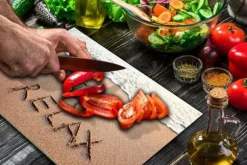 SKÄRBRÄDA I GLASPLATTA 52x40 BEACH