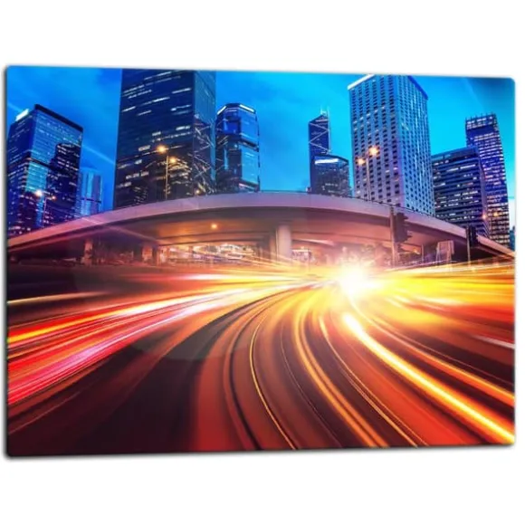 SKÄRBRÄDA I GLASPLATTA 52x40 CITY