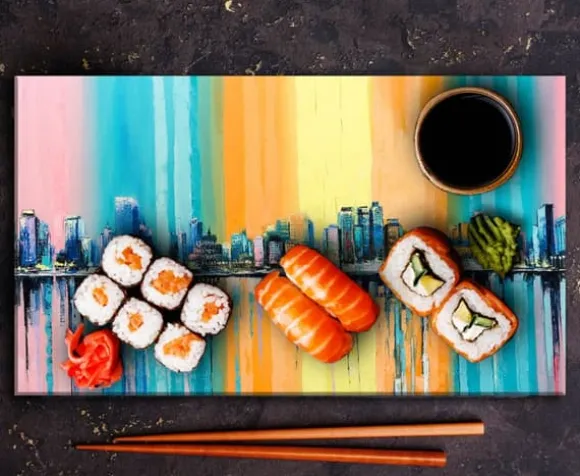 SKÄRBRÄDA I GLASPLATTA 52x30 CITY