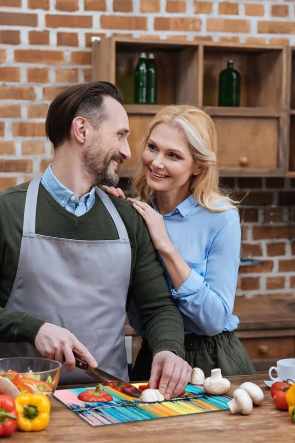 SKÄRBRÄDA I GLASPLATTA 52x30 CITY