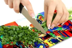 SKÄRBRÄDA I GLASPLATTA 52x30 CITY