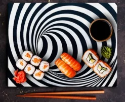 SKÄRBRÄDA I GLASPLATTA 52x40 DELAR