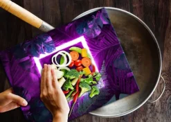 SKÄRBRÄDA I GLASPLATTA 52x40 DELAR