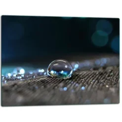 SKÄRBRÄDA I GLASPLATTA 52x40 DROP