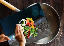 SKÄRBRÄDA I GLASPLATTA 52x40 DROP