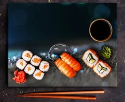 SKÄRBRÄDA I GLASPLATTA 52x40 DROP