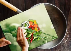 SKÄRBRÄDA I GLASPLATTA 52x40 DROP