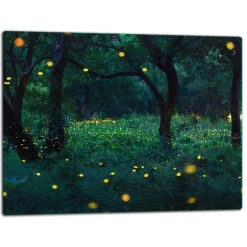 SKÄRBRÄDA I GLASPLATTA 52x40 FOREST