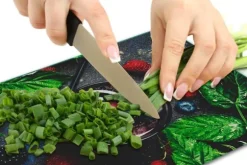 SKÄRBRÄDA I GLASPLATTA 52x40 FRUKT