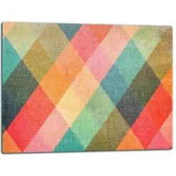 SKÄRBRÄDA I GLASPLATTA 52x40 FÄRGER