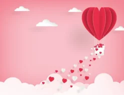 SKÄRBRÄDA I GLASPLATTA 52x40 HJÄRTA