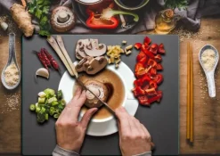 SKÄRBRÄDA I GLASPLATTA 52x40 HJÄRTA