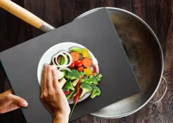 SKÄRBRÄDA I GLASPLATTA 52x40 HJÄRTA