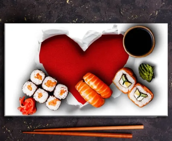 SKÄRBRÄDA I GLASPLATTA 52x30 HJÄRTA