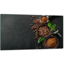 SKÄRBRÄDA I GLASPLATTA 52x30 KAFFE