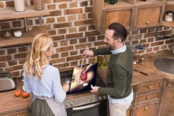 SKÄRBRÄDA I GLASPLATTA 52x40 KVINNA