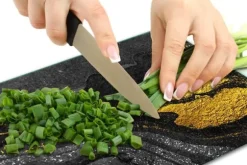 SKÄRBRÄDA I GLASPLATTA 52x40 MARMOR