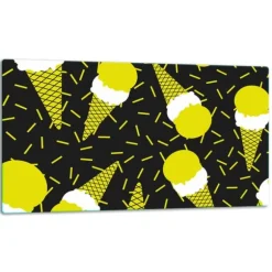 SKÄRBRÄDA I GLASPLATTA 52x30 MÖNSTER