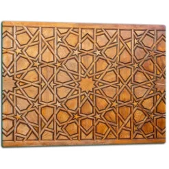 SKÄRBRÄDA I GLASPLATTA 52x40 MOSAIK