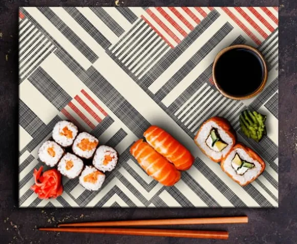 SKÄRBRÄDA I GLASPLATTA 52x40 MODERN