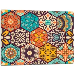 SKÄRBRÄDA I GLASPLATTA 52x40 MOSAIKKAKEL