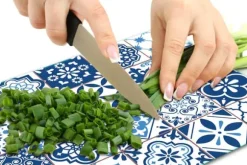 SKÄRBRÄDA I GLASPLATTA 52x40 MOSAIKKAKEL