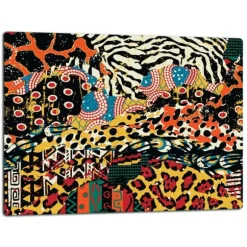 SKÄRBRÄDA I GLASPLATTA 52x40 MODERN