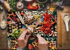 SKÄRBRÄDA I GLASPLATTA 52x40 MODERN