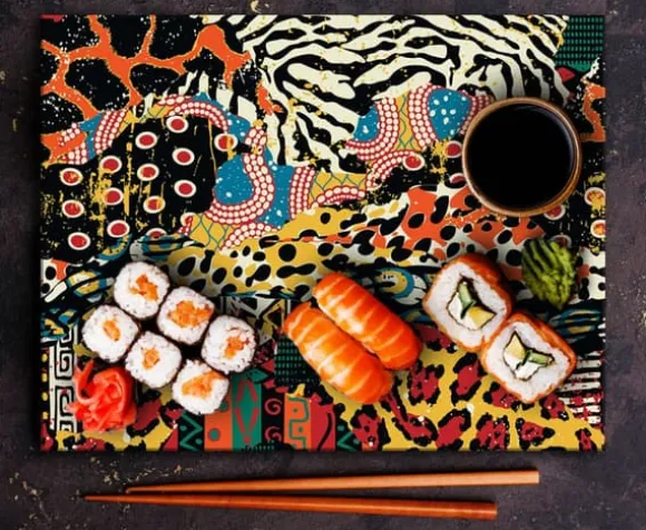 SKÄRBRÄDA I GLASPLATTA 52x40 MODERN