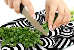 SKÄRBRÄDA I GLASPLATTA 52x40 MODERN