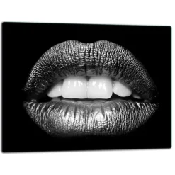 SKÄRBRÄDA I GLASPLATTA 52x40 MUNNING