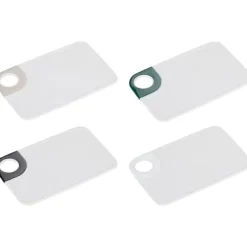 Skärbräda i plast 23cm - Vit