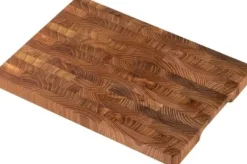 Skärbräda, skärbrädor i trä för kök med och skärbräda för kött och ostbricka, kraftig serveringsbricka