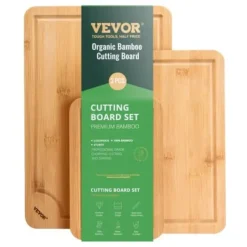 Skärbrädeset, 38.1x25.4x1.5 cm, Bambuträ