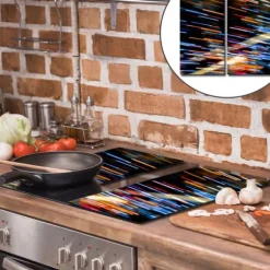 SKÄRBRÄDOR I GLAS 2x 30x52 DELAR