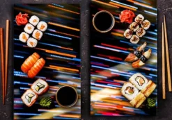 SKÄRBRÄDOR I GLAS 2x 30x52 DELAR