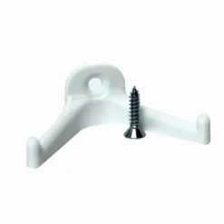 Skruvmonterad Vinylhängare - Vit