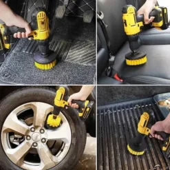 Skurborstar till Borrmaskin och Skruvdragare 3-pack