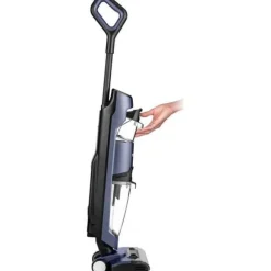 Sladdlös Dammsugare - 4Swiss - VC024 CleanBooster - 15000 Pa - Självrengöring - Svart